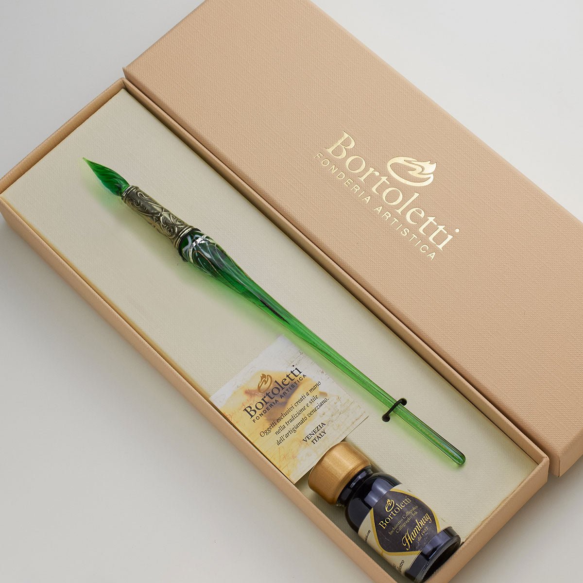 Plume de verre BORTOLETTI Contarini - Vert -
