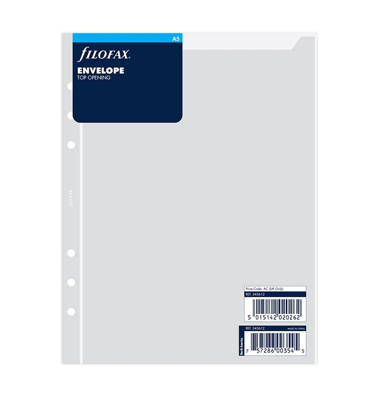 Pochette transparente FILOFAX - A5 - A5 - 5015142020262