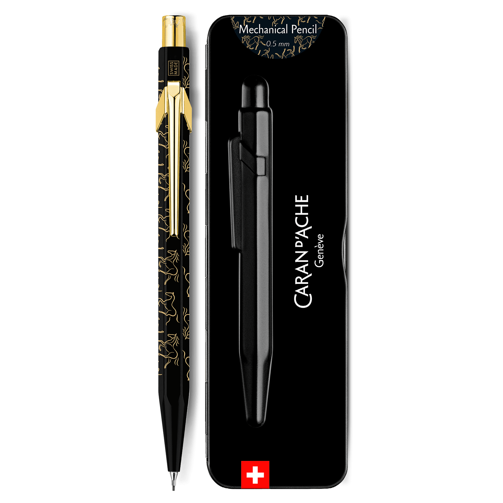 Porte - mine CARAN D'ACHE 849 Horse Noir Édition Spéciale -