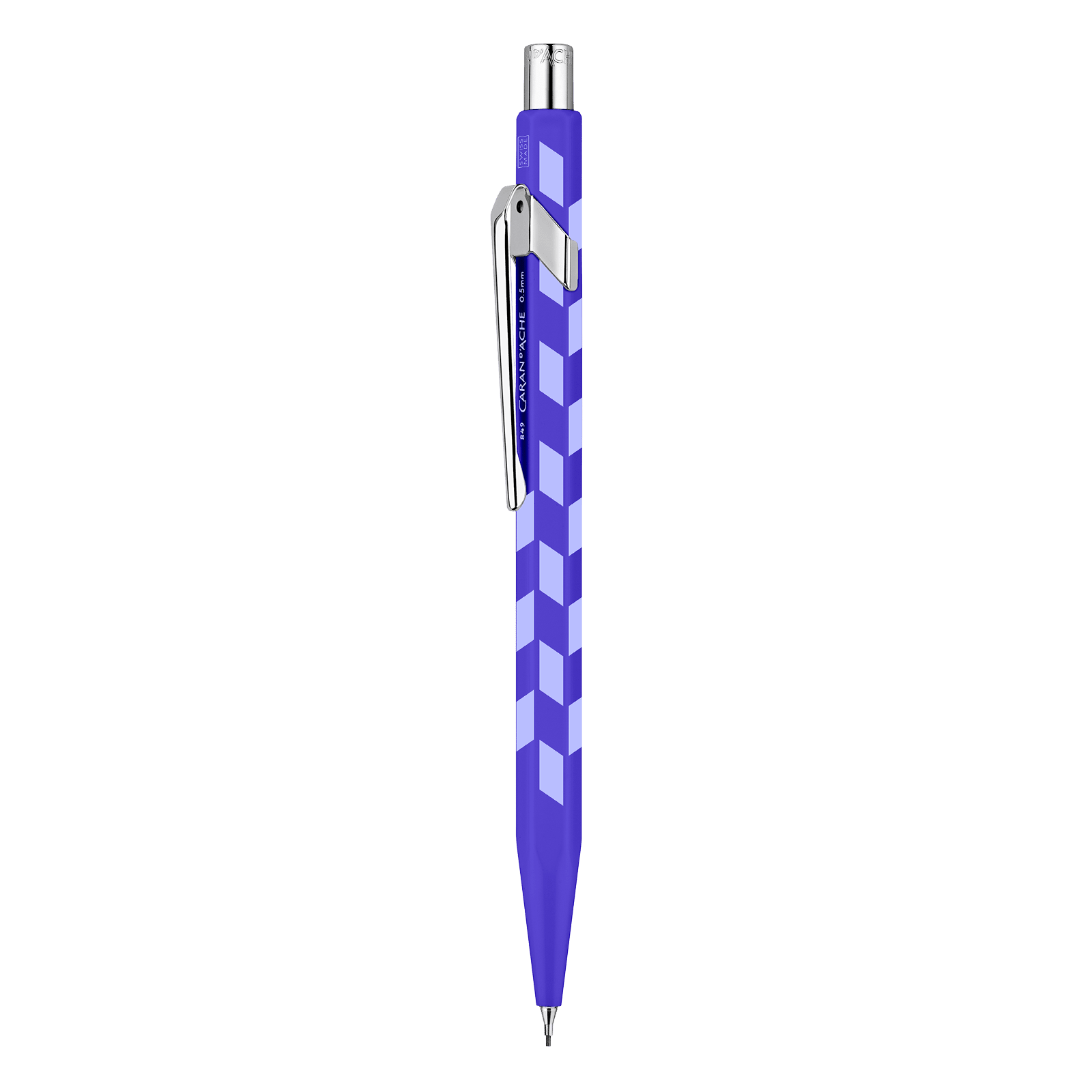 Porte - mine CARAN D'ACHE 849 Mosaic Édition Spéciale - Bleu Roi - 7630002364621