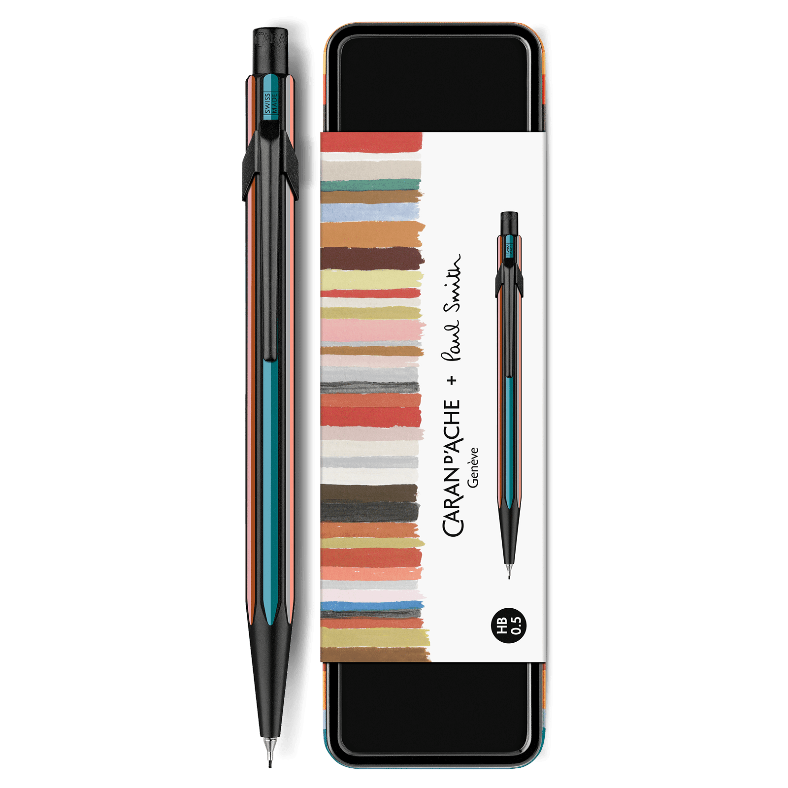 Porte - mine CARAN D'ACHE 849 Paul Smith Édition 5 - Noir - 7630002364393