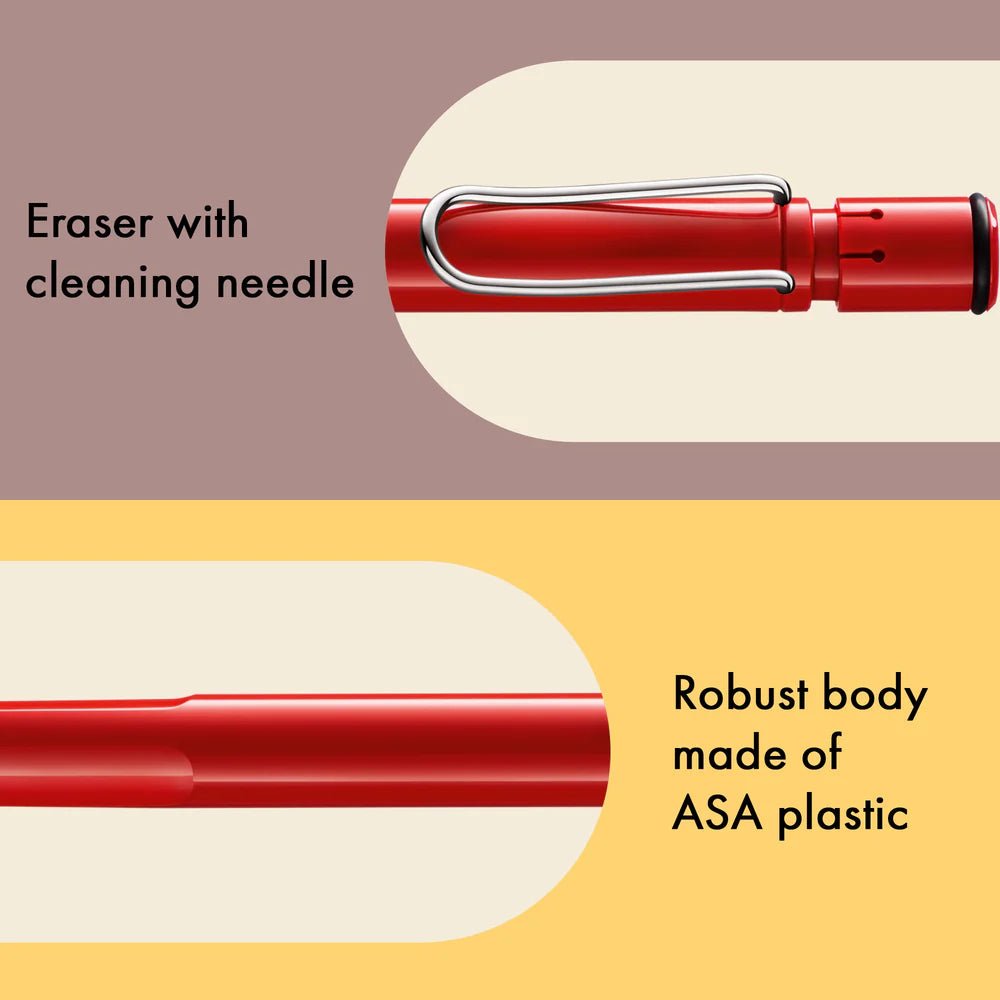 Porte - mine LAMY safari - Red - 0.5 - 4014519052654