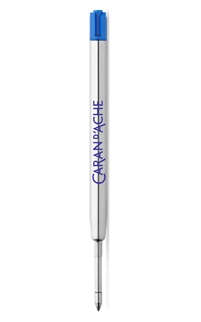 Recharge roller Goliath CARAN D'ACHE - Medium (M) - Bleu - 7630002347006