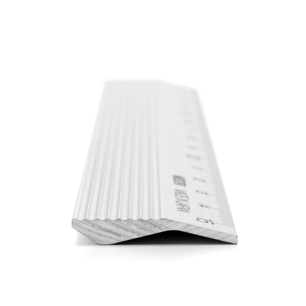 Règle MIDORI en aluminium - 15 cm - Argent - 4902805422550
