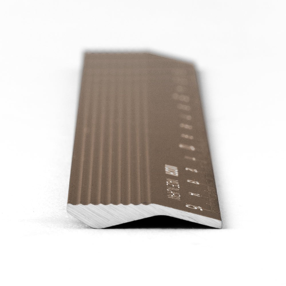 Règle MIDORI en aluminium - 15 cm - Marron - 4902805422888