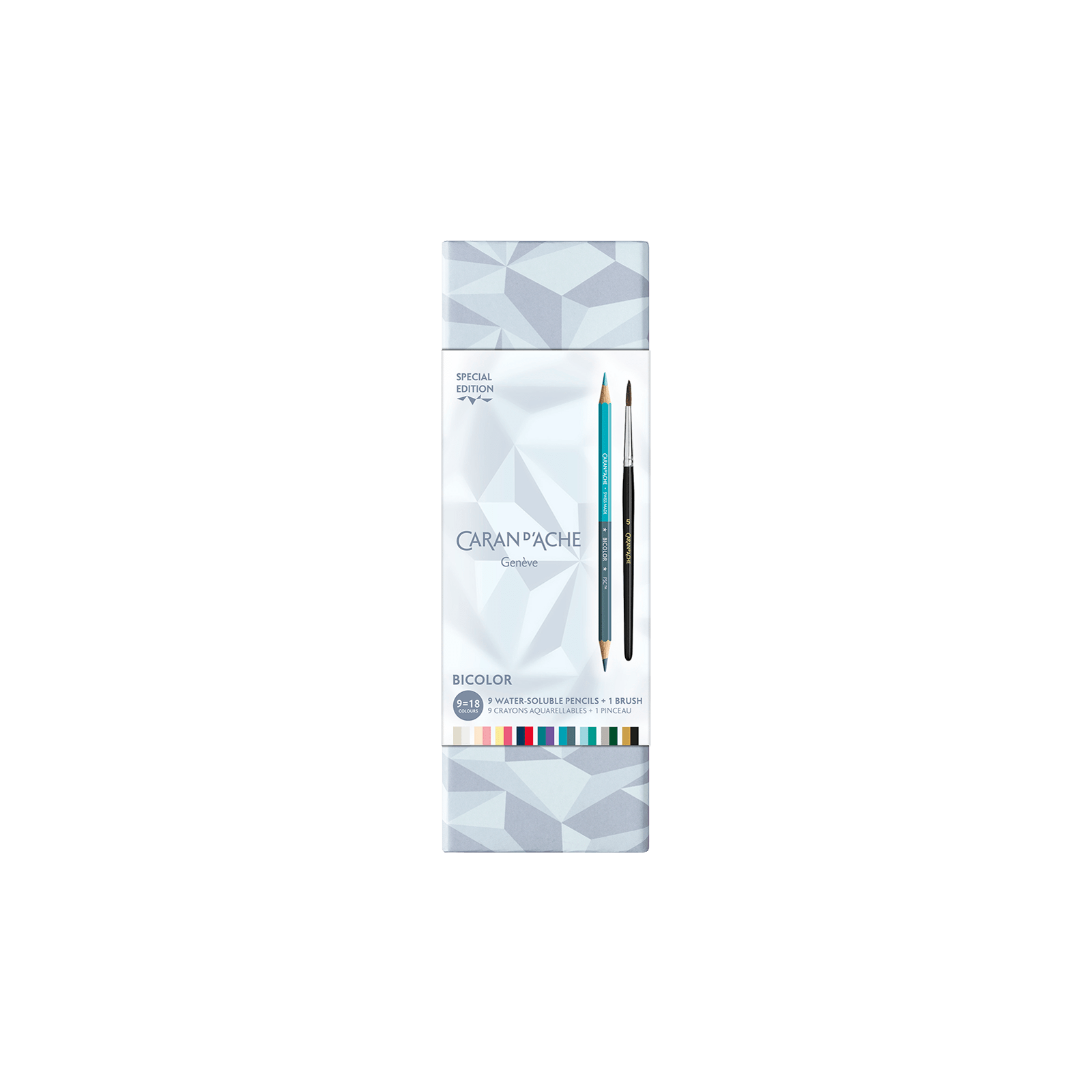 Set couleur ALPINE FROST Édition Spéciale - CARAN D'ACHE - 7630002360906