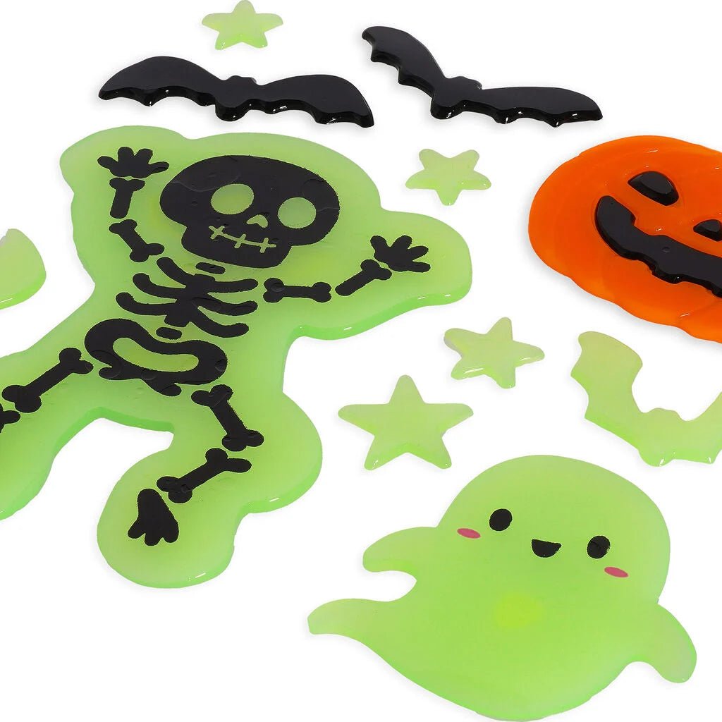 Set de 11 autocollants en gel pour fenêtre LEGAMI - Halloween Edition - Windo-Glow - 8052694147624