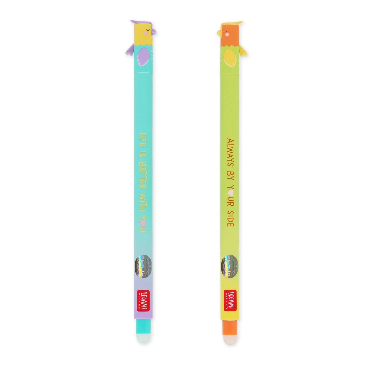Set de 2 stylos LEGAMI à encre gel effaçable - Better Together -