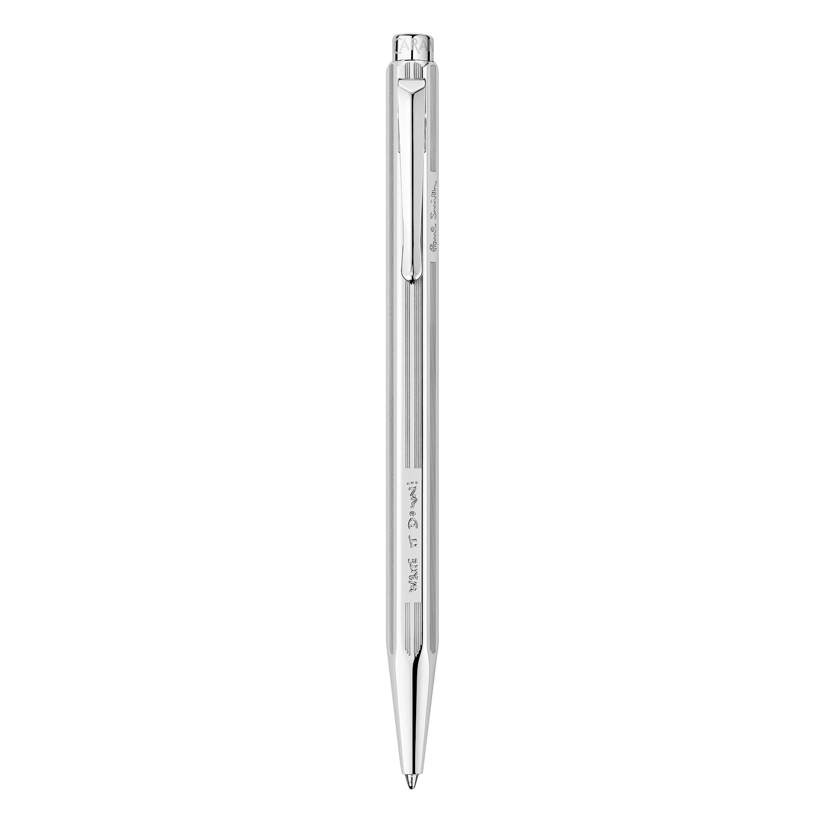 Set stylo bille CARAN D'ACHE Ecridor Paul Smith Édition 5 Gris Argenté - 7630002364348
