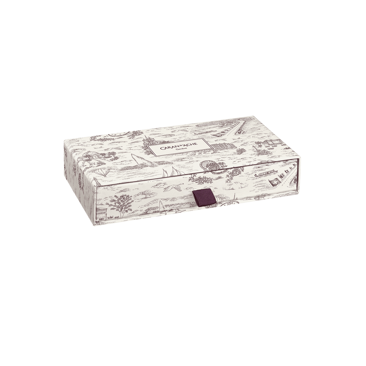 Set stylo bille CARAN D'ACHE Ecridor Toile de Jouy Geneva Edition - 7630002365789