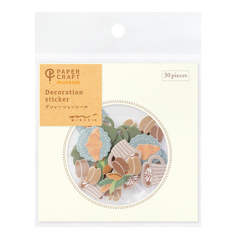 Stickers MIDORI Decoration - Café - 4902805825757