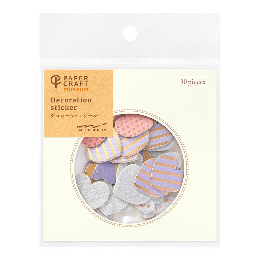 Stickers MIDORI Decoration - Coeurs - 4902805825184