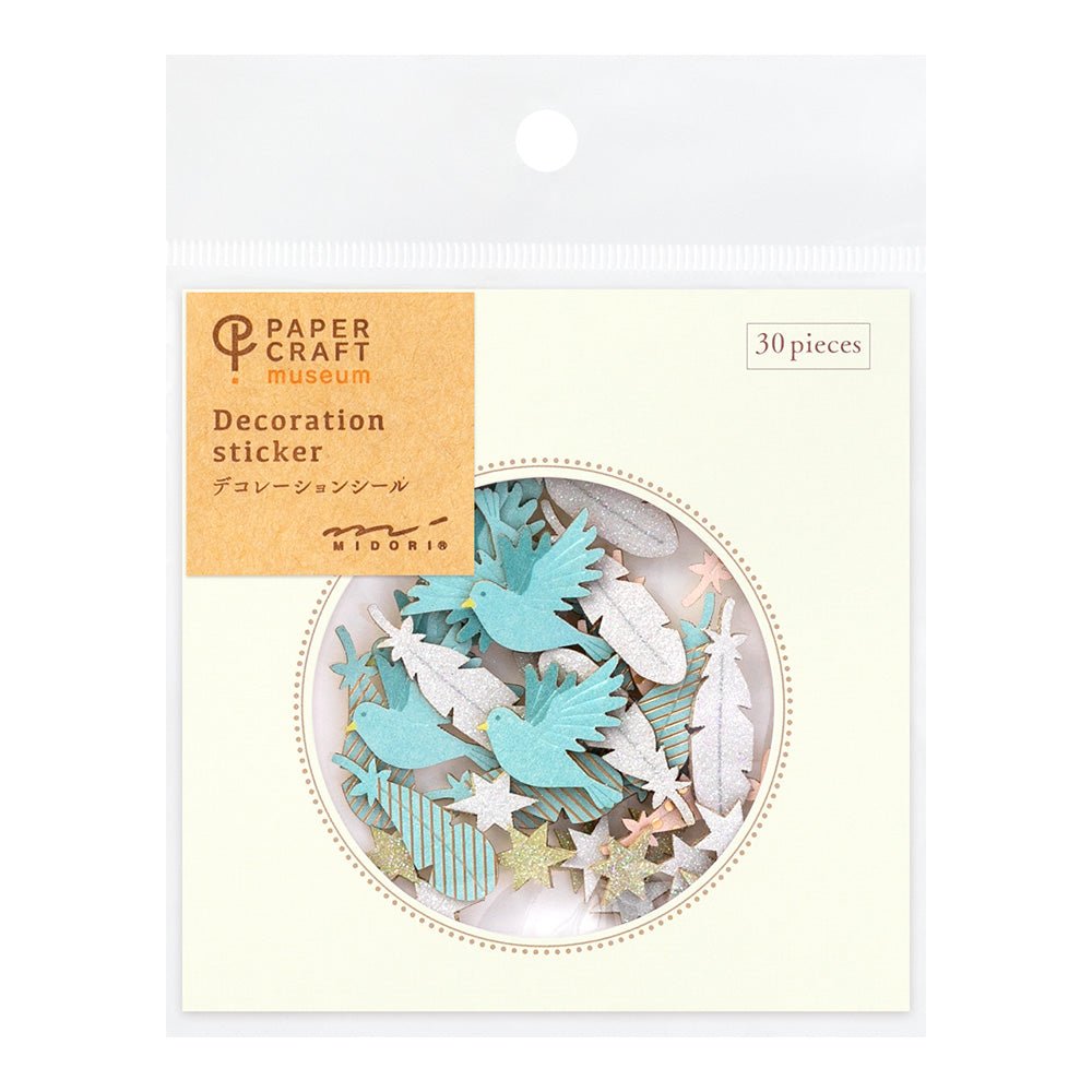 Stickers MIDORI Decoration - Plumes -