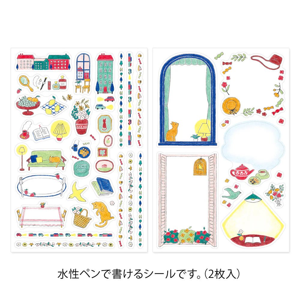 Stickers repositionnables MIDORI Yuru Log - Lifestyle -