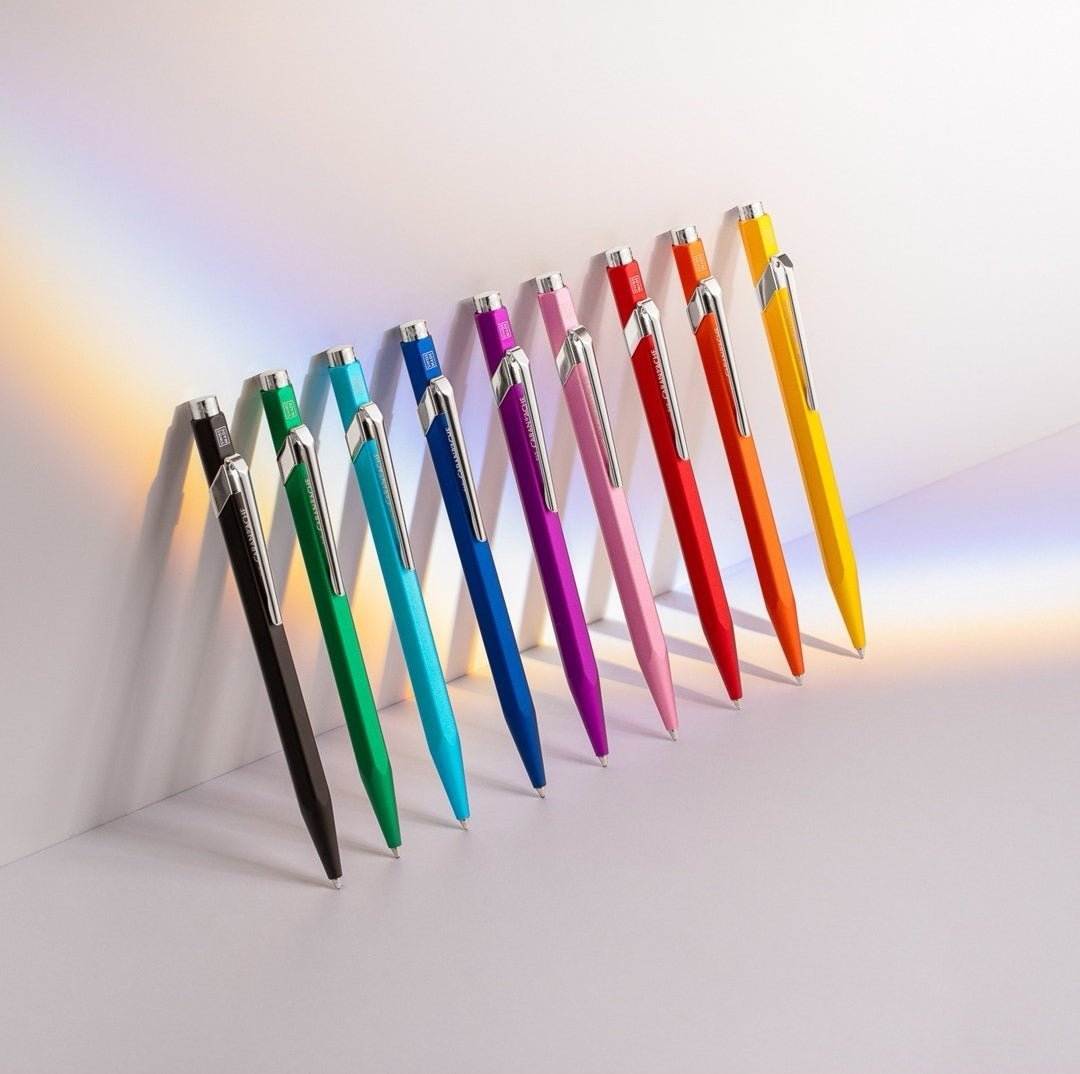 Stylo bille CARAN D'ACHE 849 Colormat - X - Violet - 7630002352048