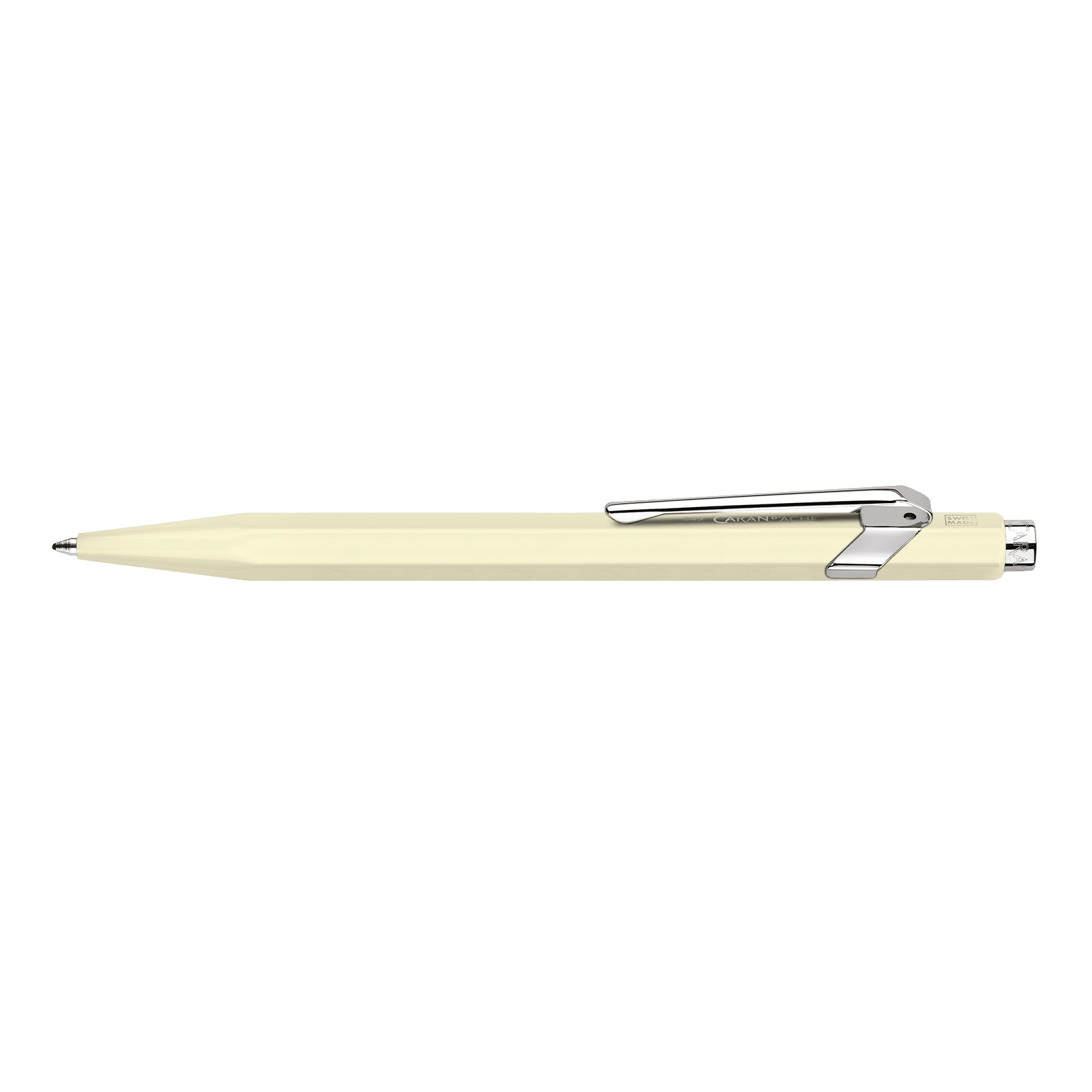 Stylo bille CARAN D'ACHE 849 Pastel - Jaune Pastel -