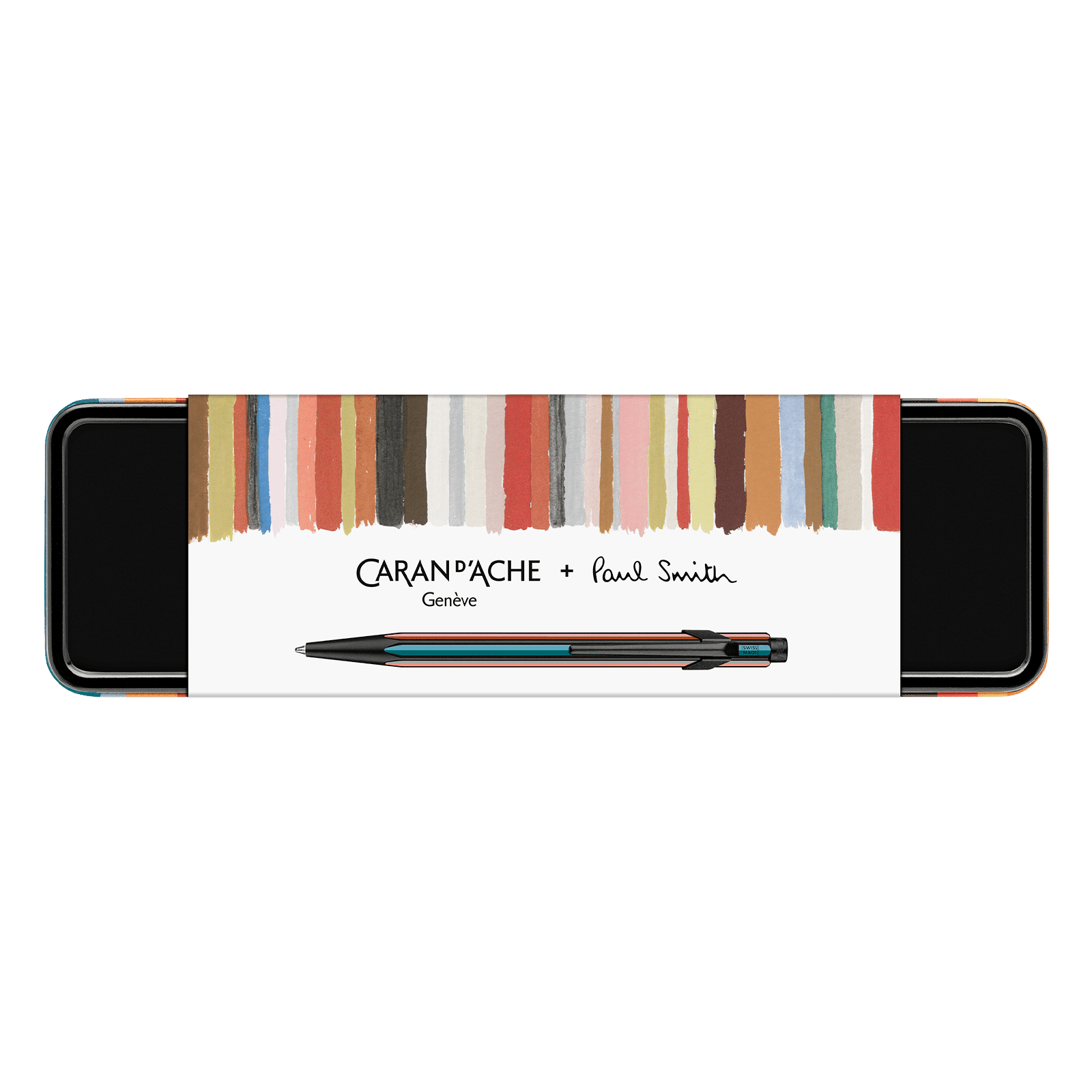 Stylo bille CARAN D'ACHE 849 Paul Smith Édition 5 - Noir - 7630002364355