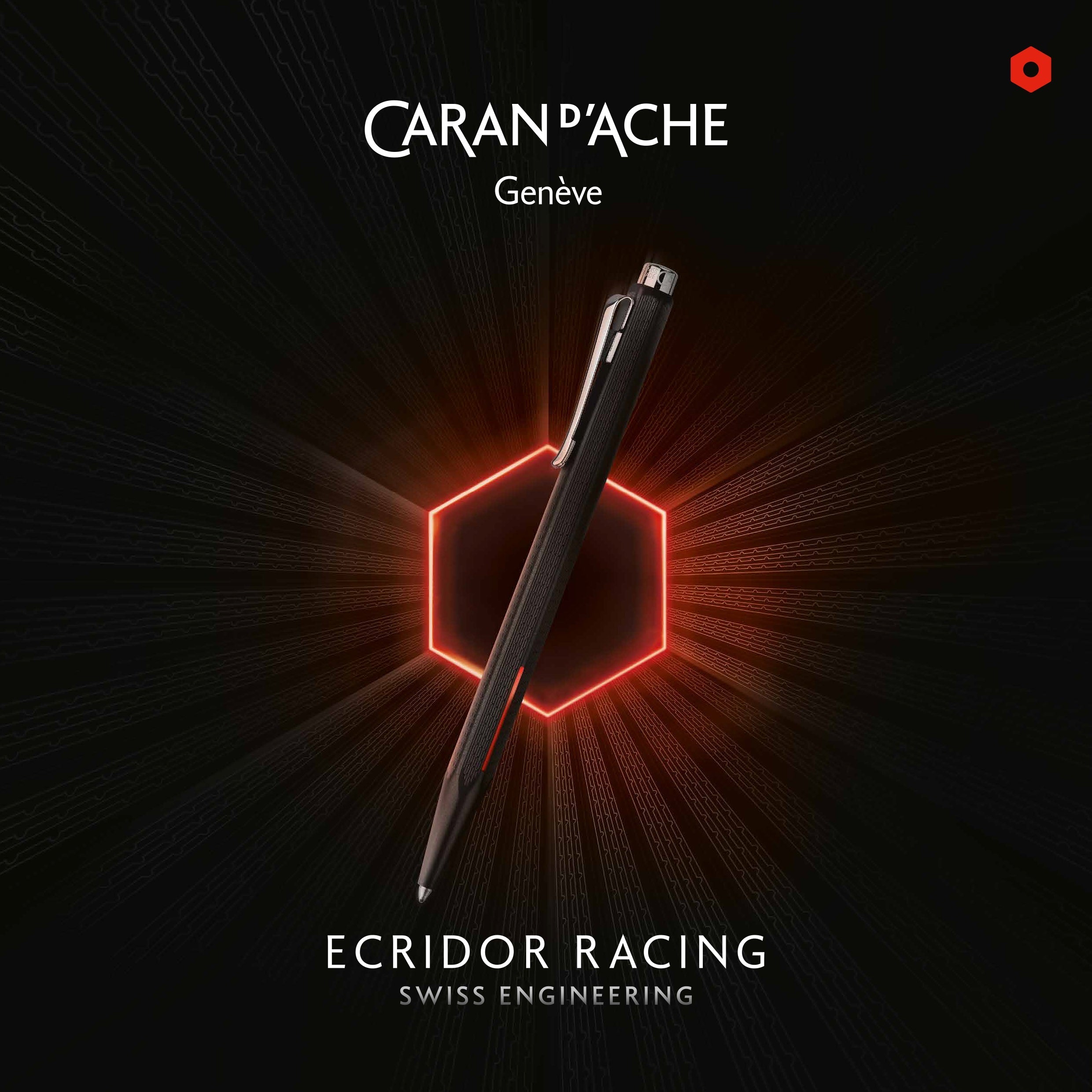 Stylo bille CARAN D'ACHE Ecridor Racing -