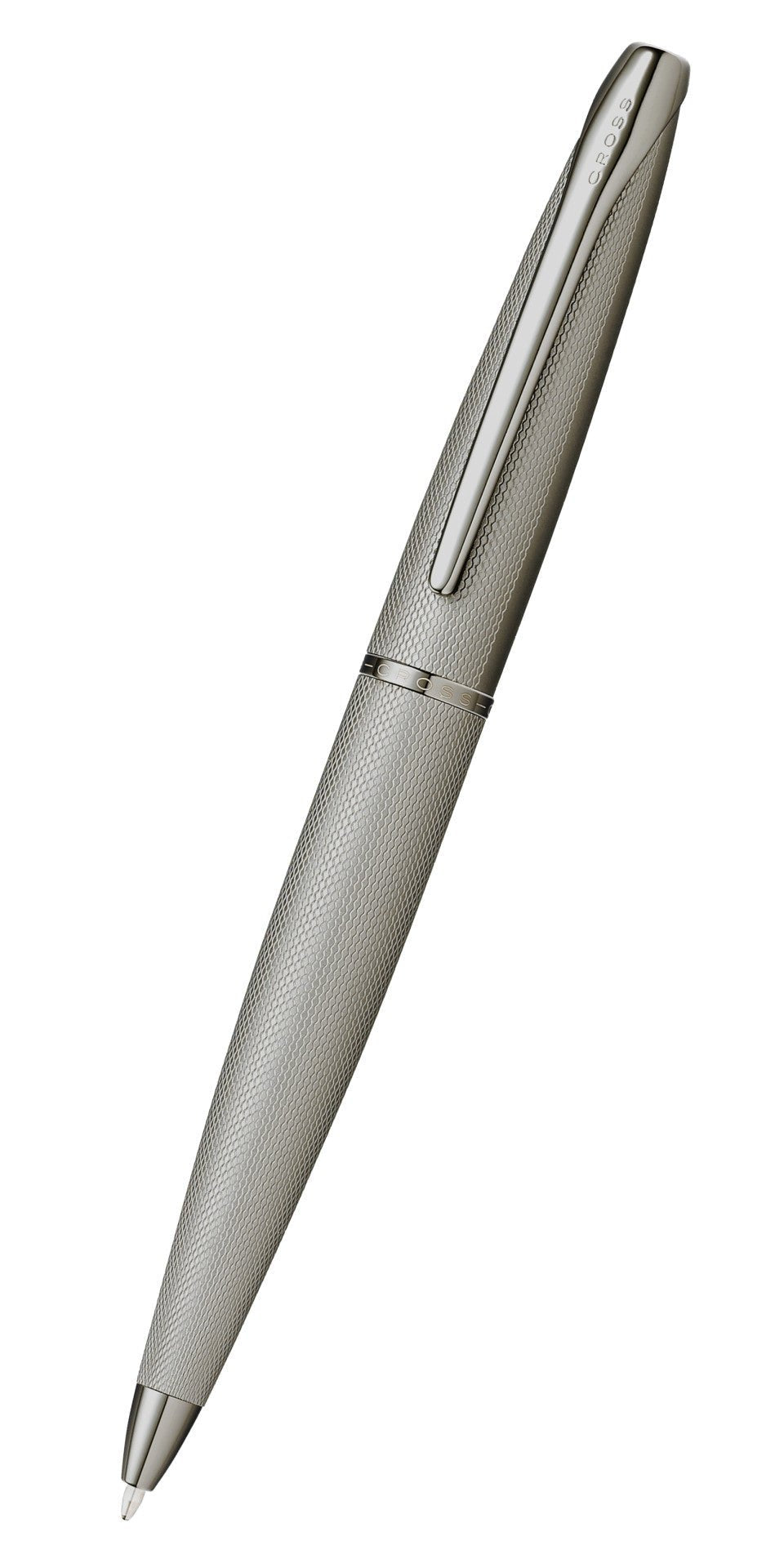 Stylo bille CROSS ATX - Sandblasted Titanium Gray - 073228140049
