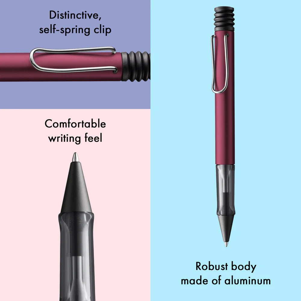 Stylo bille LAMY AL - star - Black Purple - 4014519217350