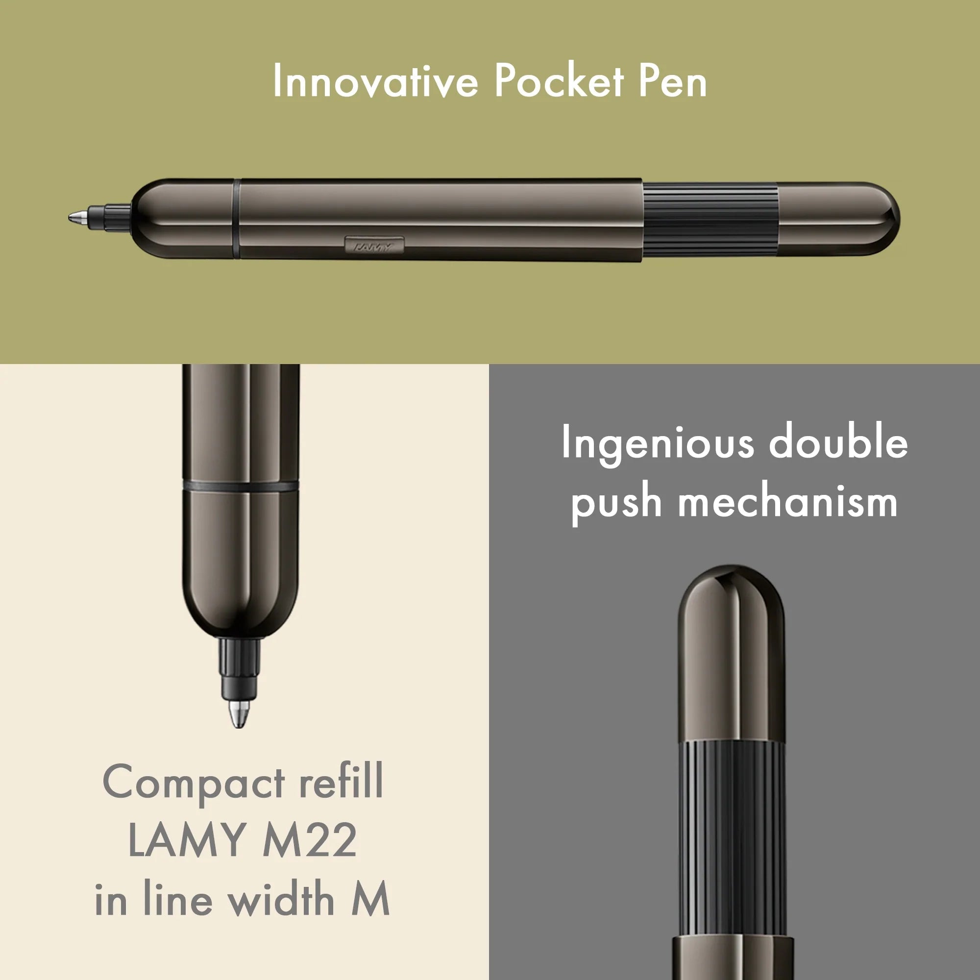 Stylo bille LAMY pico Édition Spéciale 2025 - LX Ruthenium - 4014519796480