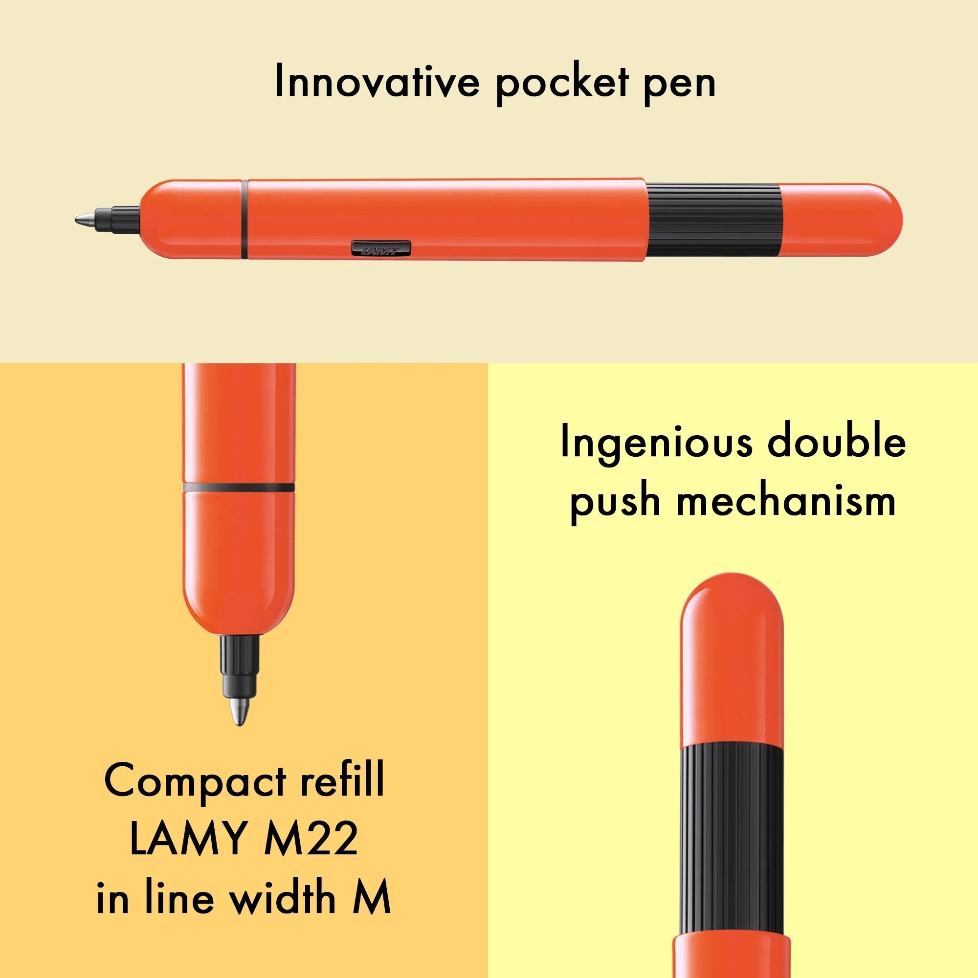 Stylo bille LAMY pico - Orange - 4014519668404