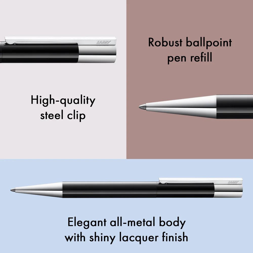 Stylo bille LAMY scala - Pianoblack - 4014519681205