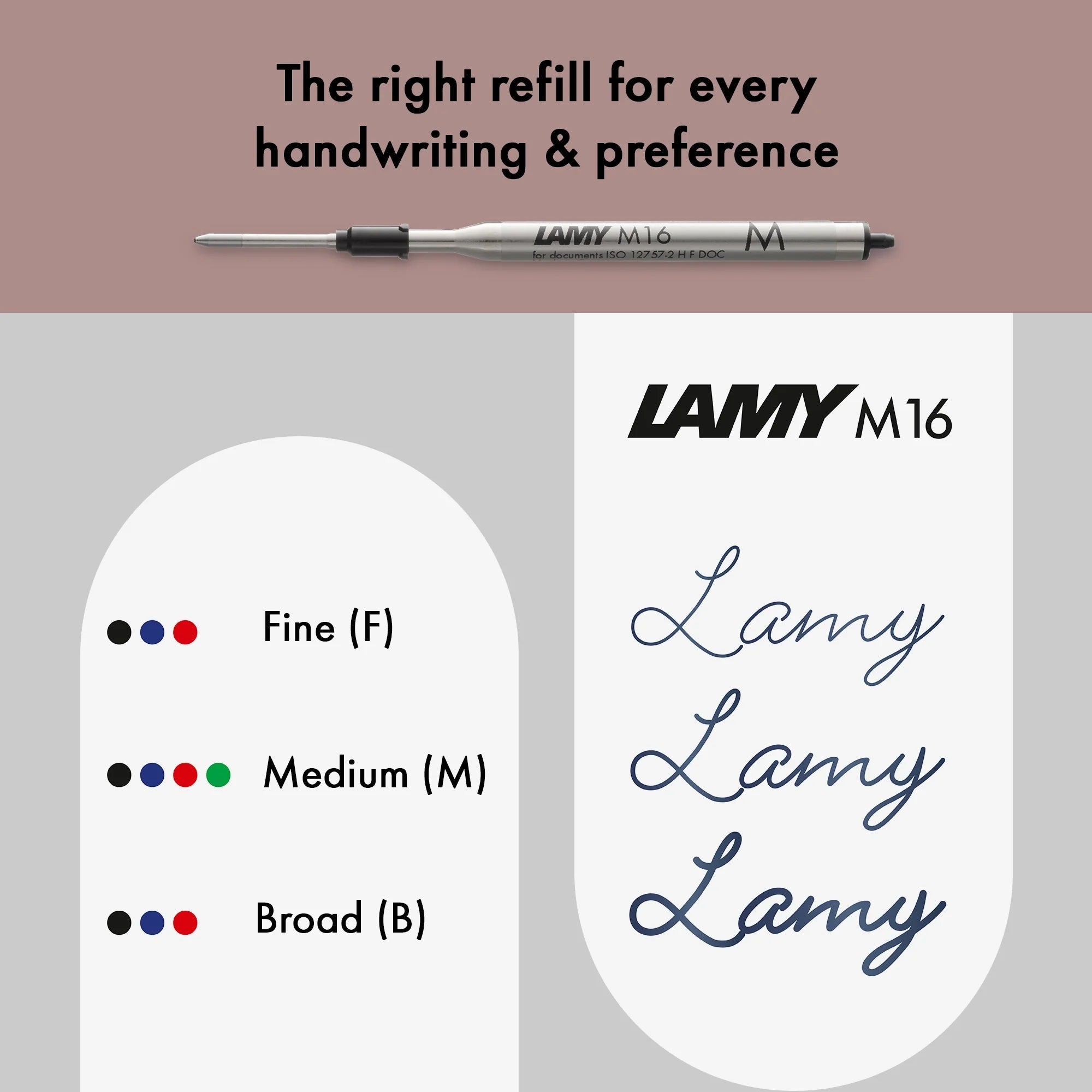 Stylo bille LAMY studio - Royal Red - 4014519763161