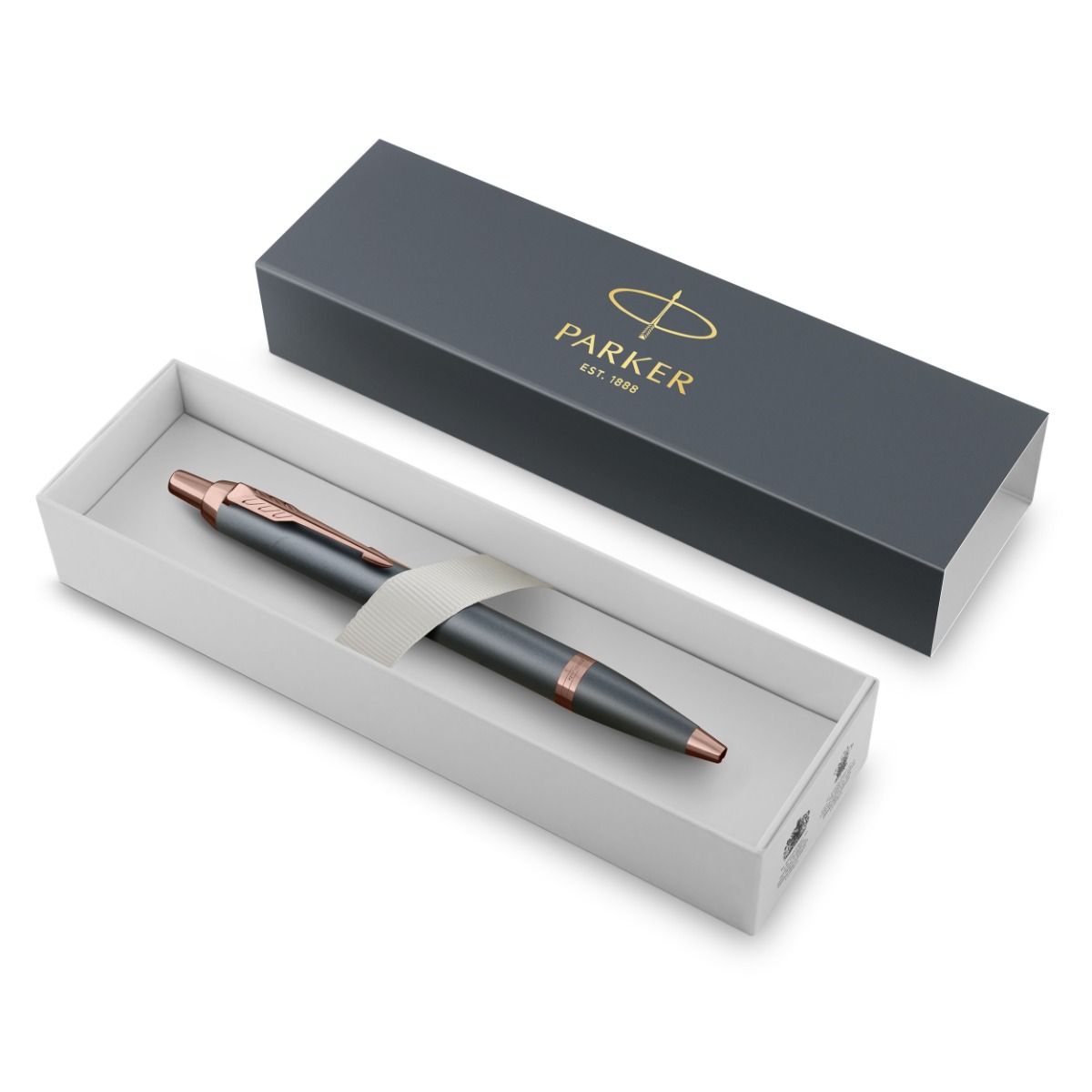 Stylo bille PARKER IM Finishing Touch - Slate - 3026982354242