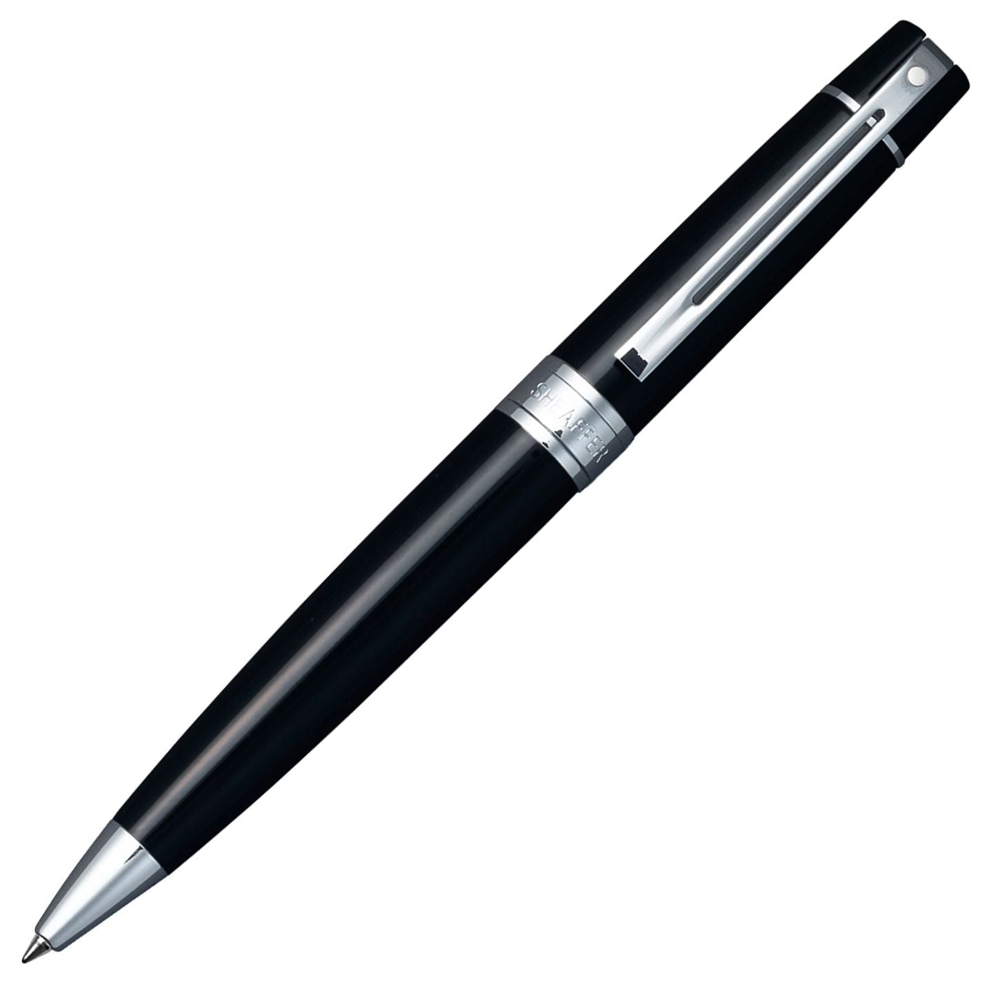 Stylo bille SHEAFFER 300 - Glossy Black CT -