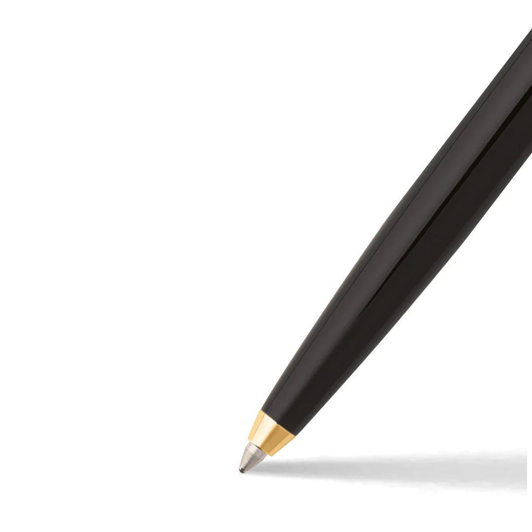 Stylo bille SHEAFFER Sagaris - Gloss Black & Chrome GT - 0074040179347