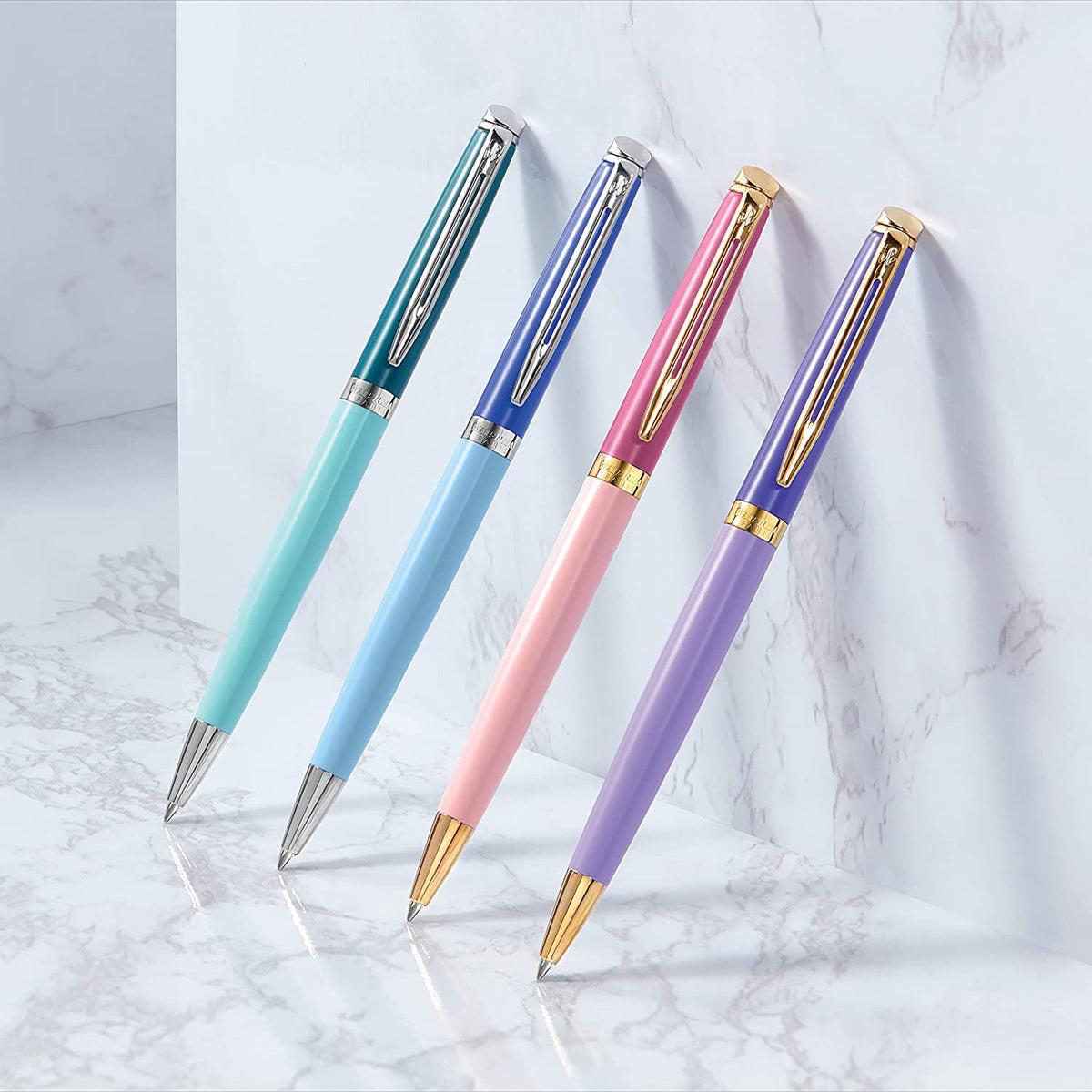 Stylo bille WATERMAN Hémisphère Colour Blocking - Rose GT - 3026981798993