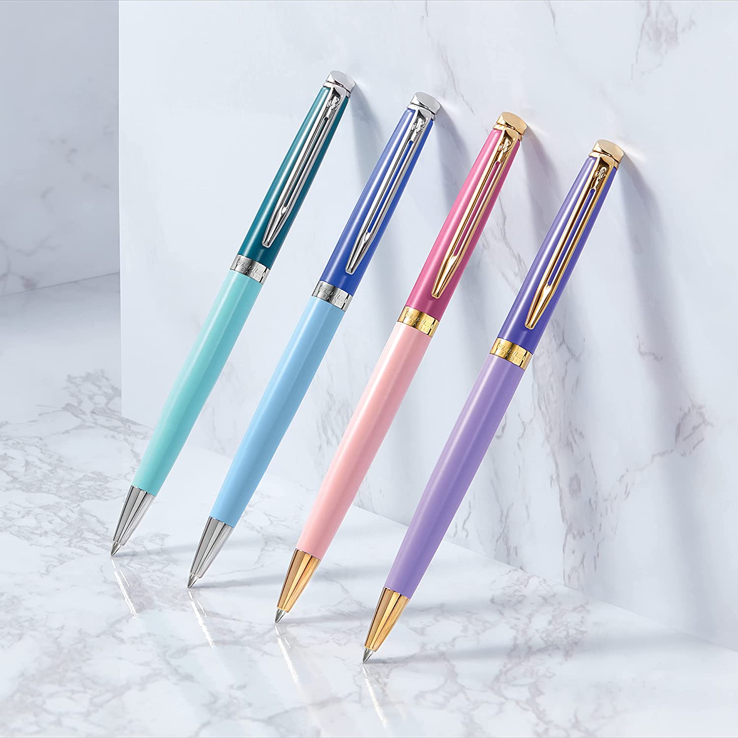 Stylo bille WATERMAN Hémisphère Colour Blocking - Vert CT - 3026981901256