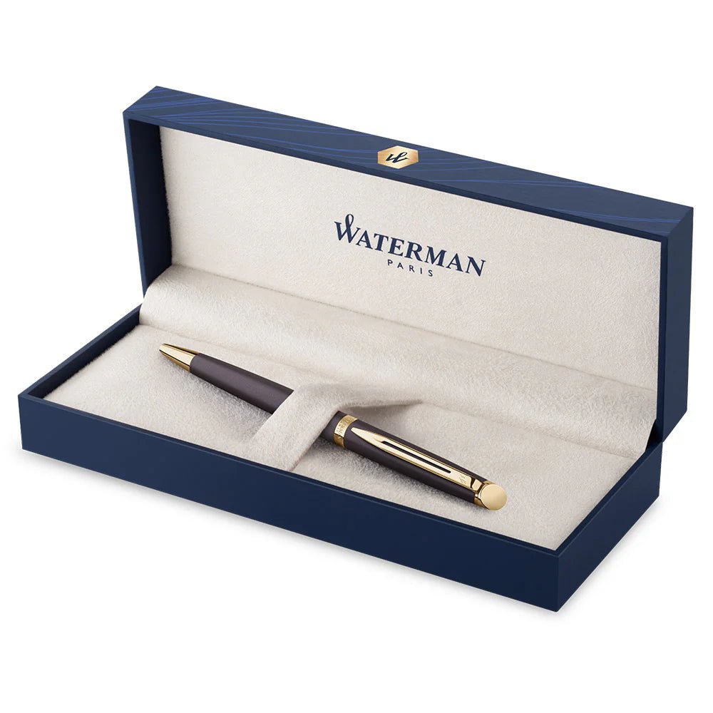 Stylo bille WATERMAN Hémisphère l'Édition Discrète - Noir Métallisé GT - 3026982179425