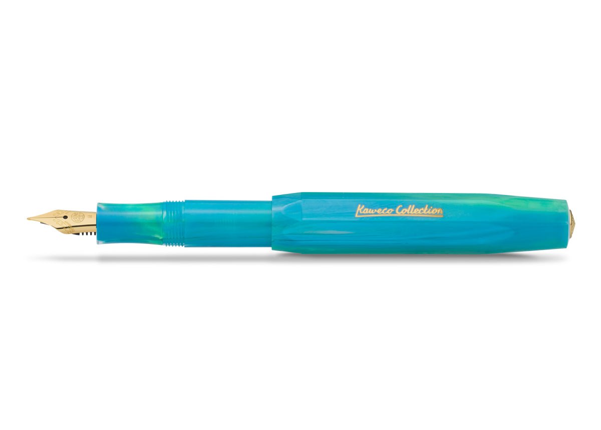 Stylo plume KAWECO Collection Marble Ocean - Extra-fine (EF) - 4251734928641
