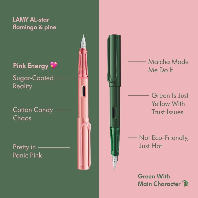 Stylo plume LAMY AL - star Édition Spéciale 2026 - Flamingo - Extra - fine (EF) -