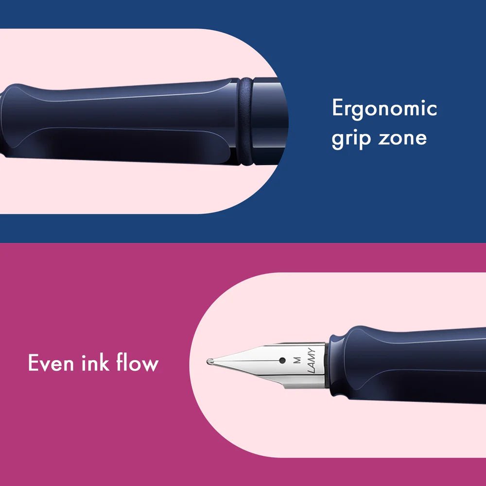 Stylo plume LAMY safari Édition Spéciale 2025 - Dark Dusk - Extra - fine (EF) -