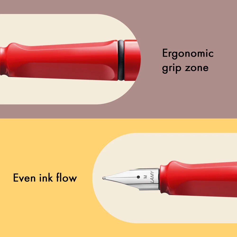 Stylo plume LAMY safari - Red - Extra - fine (EF) - 4014519052500