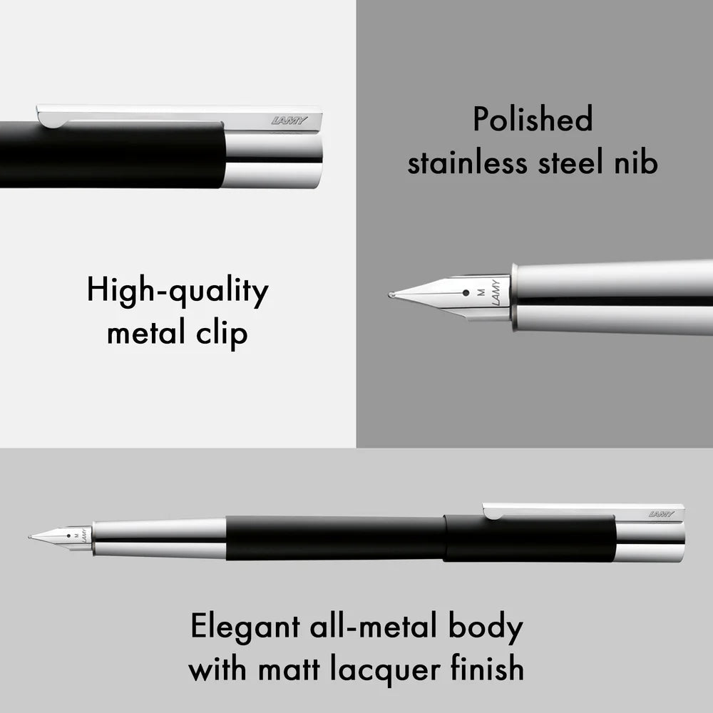 Stylo plume LAMY scala - Black - Extra - fine (EF) - 4014519241119