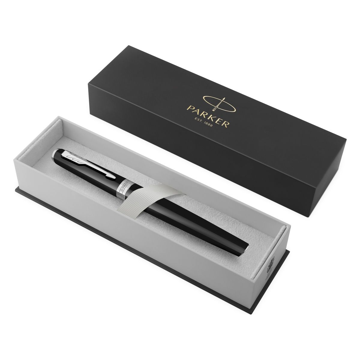 Stylo plume PARKER Meridian - Black CT - Fine (F) - 3026982313966