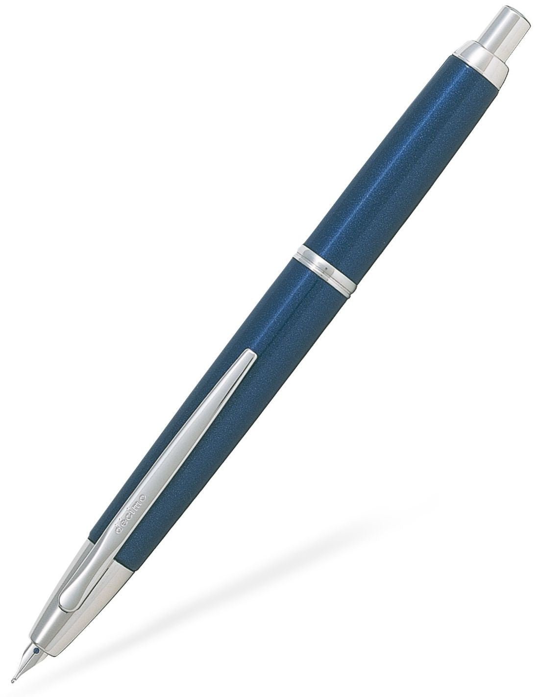 Stylo plume PILOT Capless Decimo - Blue - Fine (F) - 3131918291123