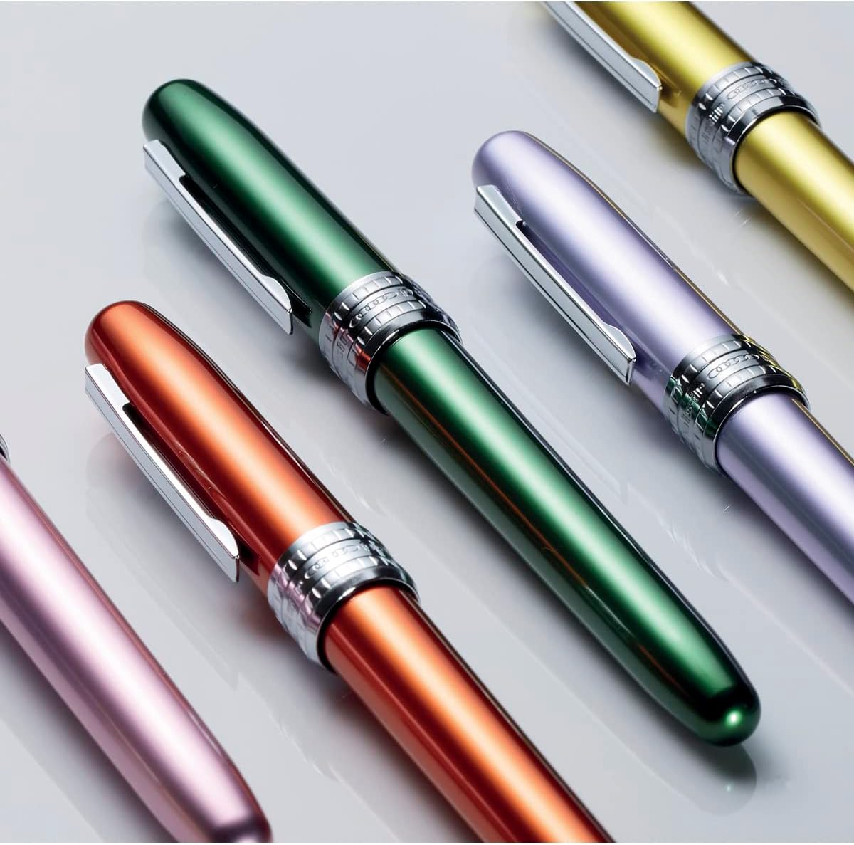 Stylo plume PLATINUM Plaisir - Violet - Fine (F) - 4977114911057
