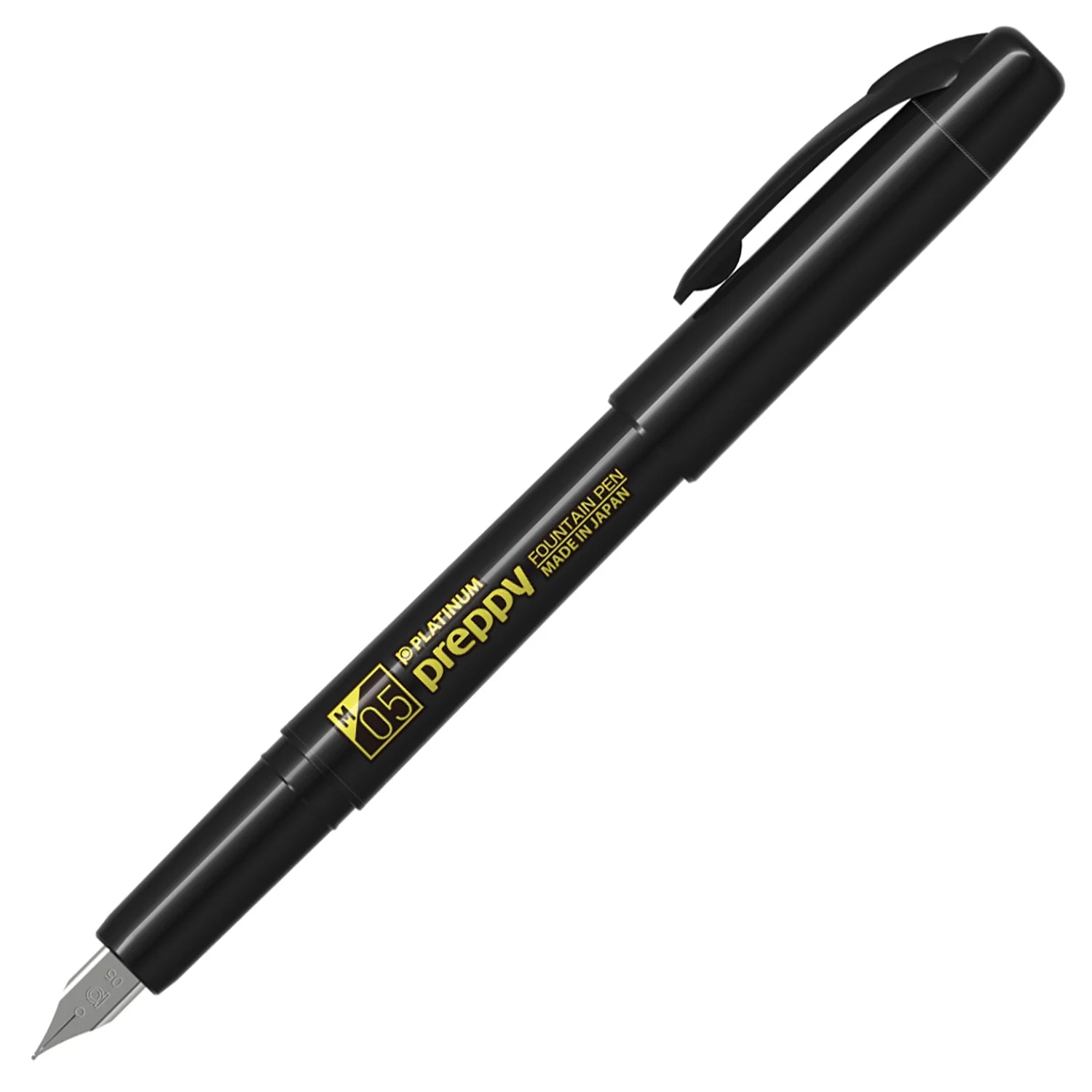 Stylo plume PLATINUM Preppy Édition Limitée - Black Edition - Medium (M) - 4977114117602