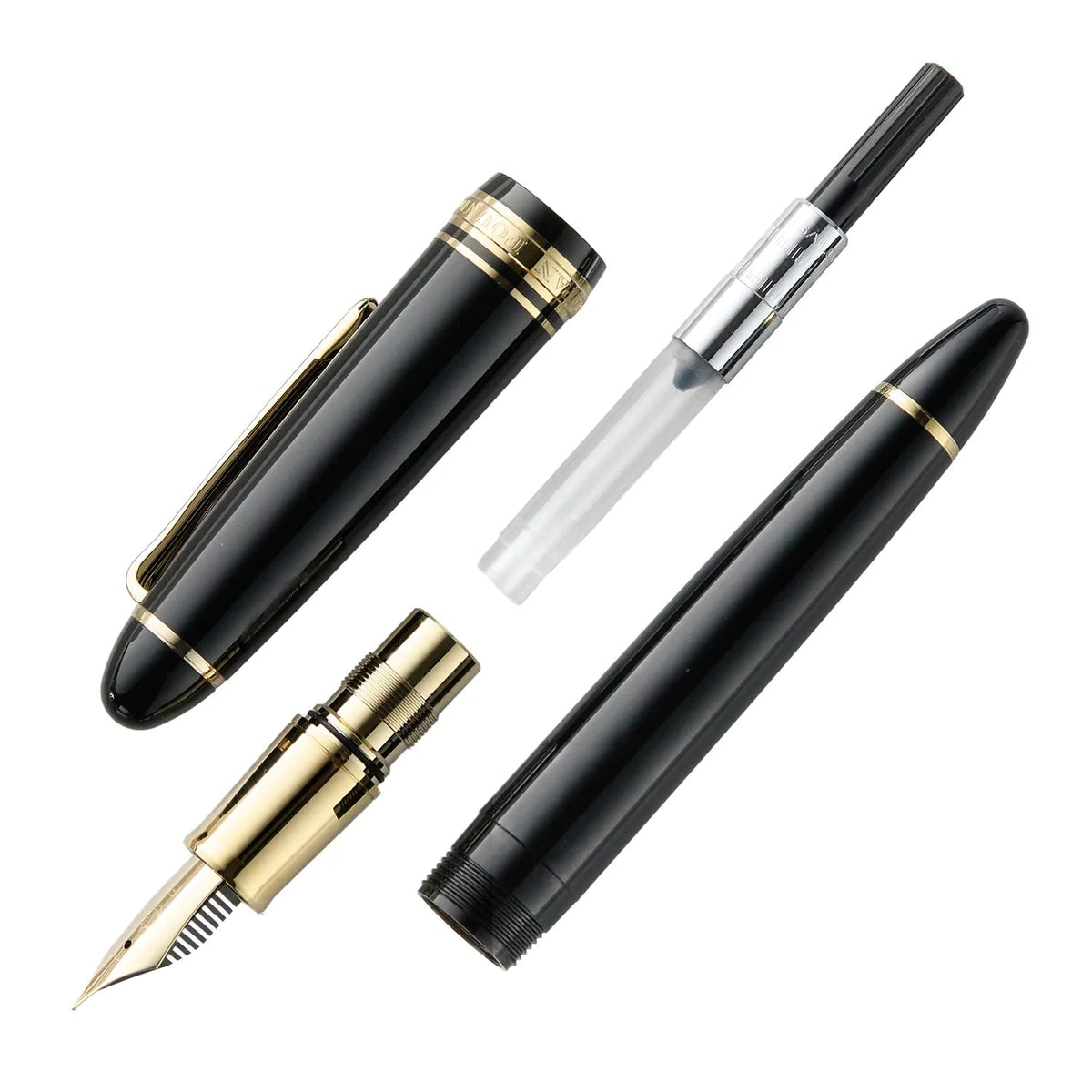 Stylo plume SAILOR Sailor 1911 Casual L Stable - Muted Black GT - Extra-fine (EF) - 4901680610205