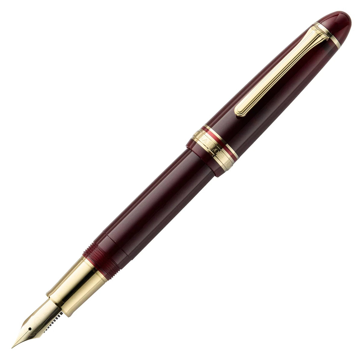 Stylo plume SAILOR Sailor 1911 Casual L Stable - Muted Red GT - Extra-fine (EF) - 4901680610250