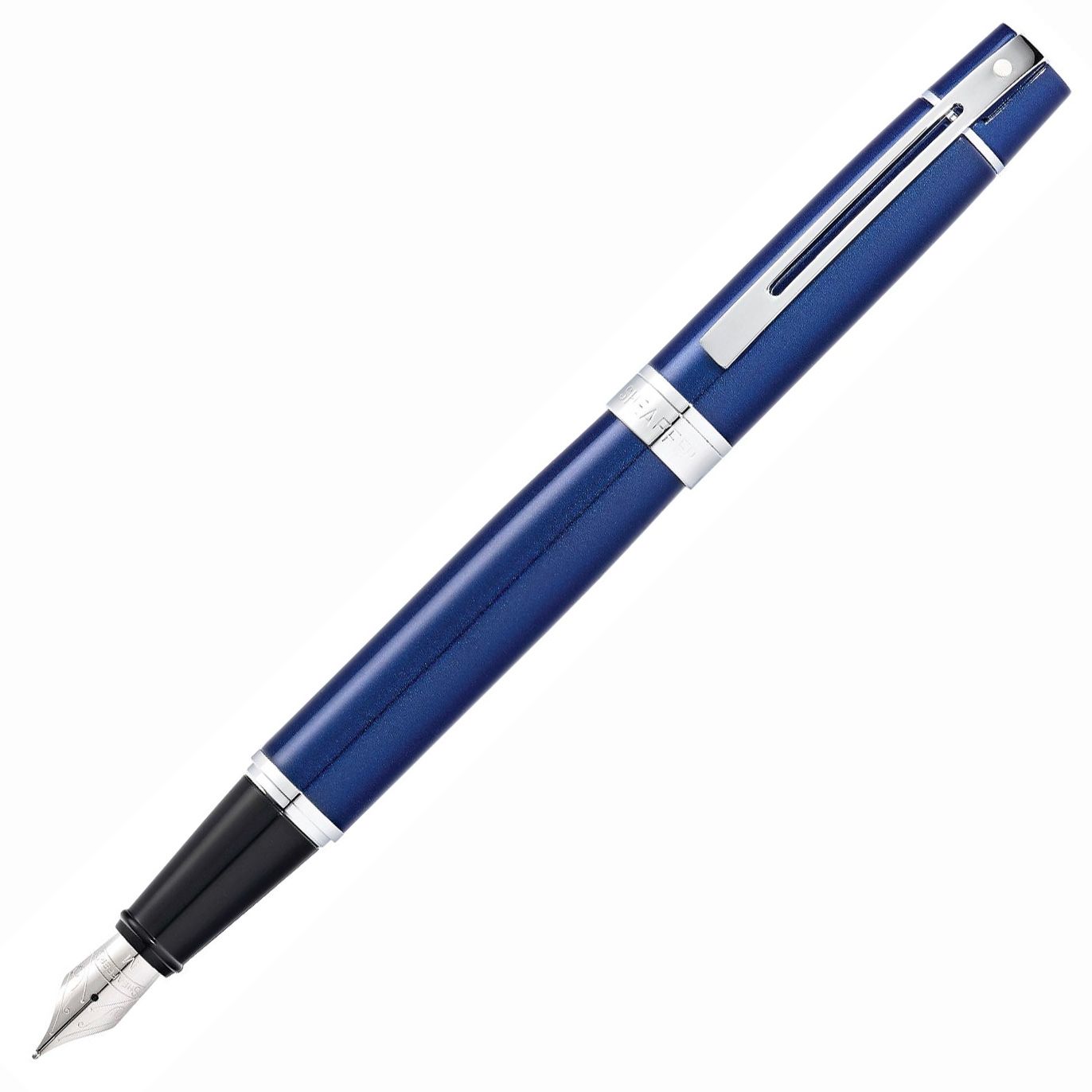 Stylo plume SHEAFFER 300 - Glossy Blue CT - Fine (F) -