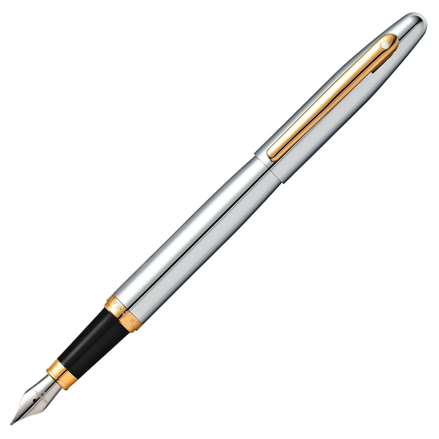Stylo plume SHEAFFER VFM - Polished Chrome GT - Fine (F) -