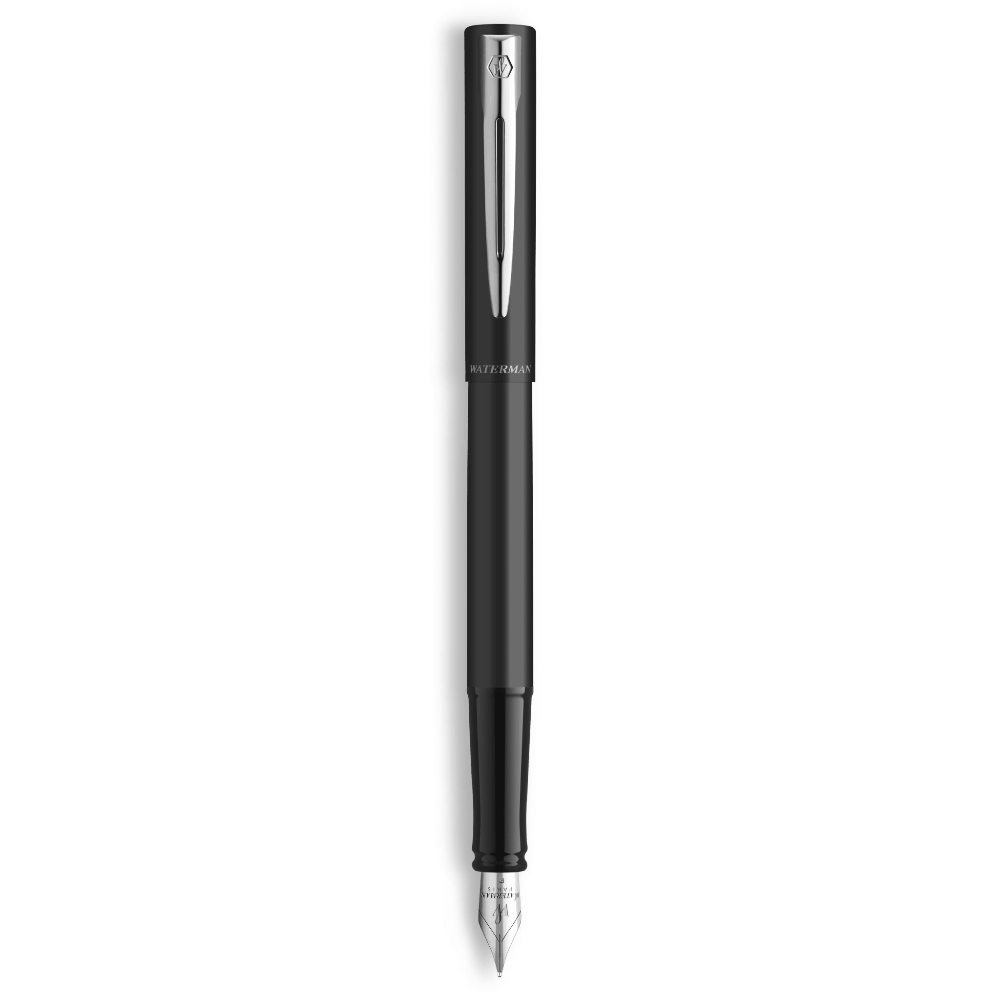 Stylo plume WATERMAN Allure de Paris - Noir CT - Fine (F) -
