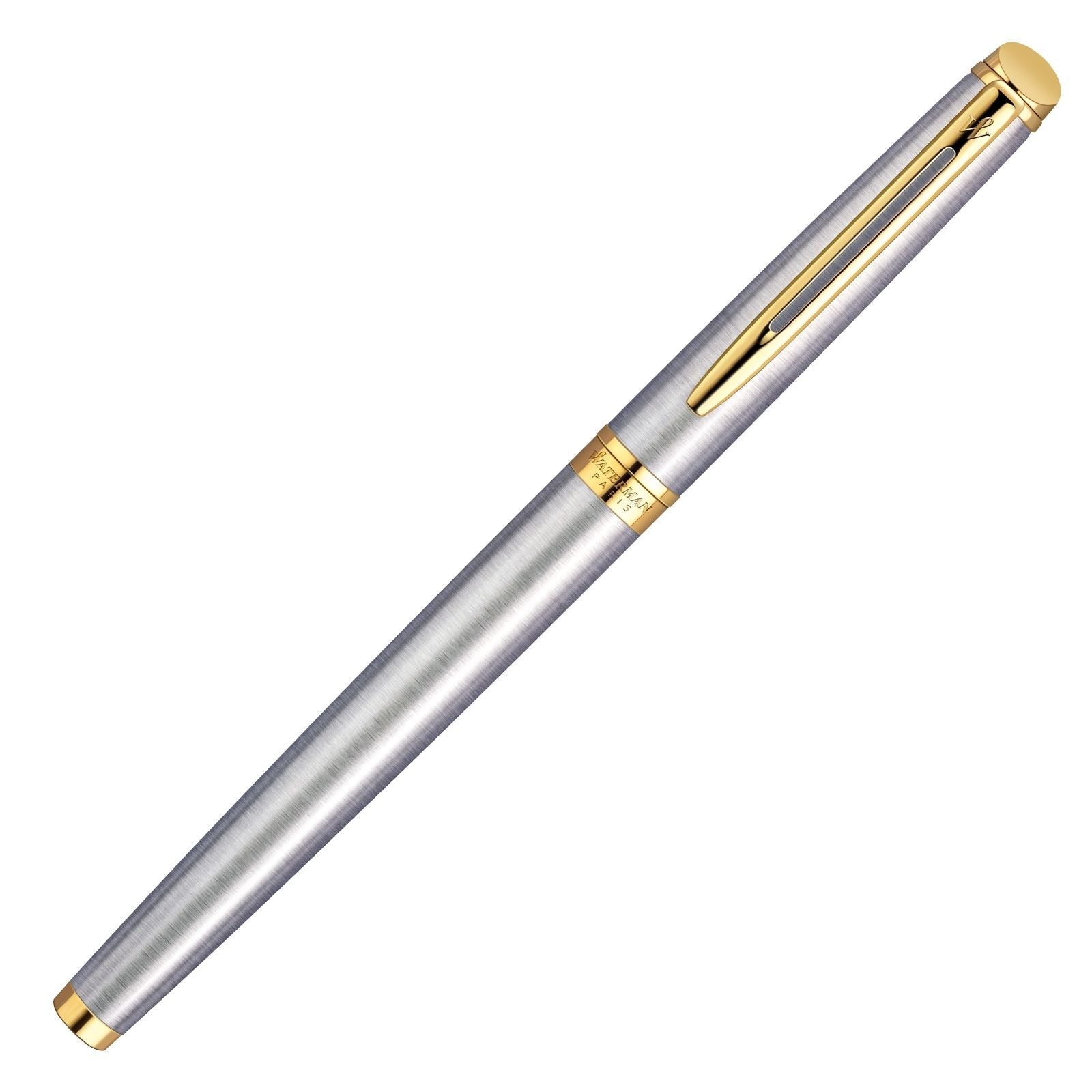 Stylo plume WATERMAN Hémisphère - Acier Métallisé GT - Fine (F) - 3501170920312