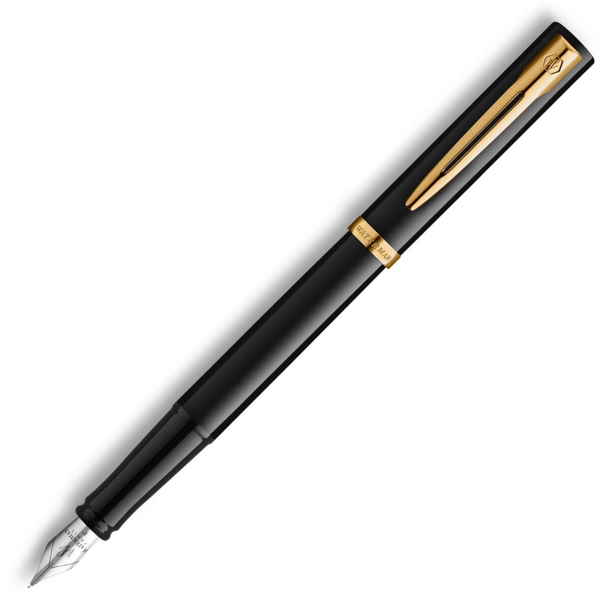 Stylo plume WATERMAN Impression - Noir GT - Fine (F) - 3026982254993
